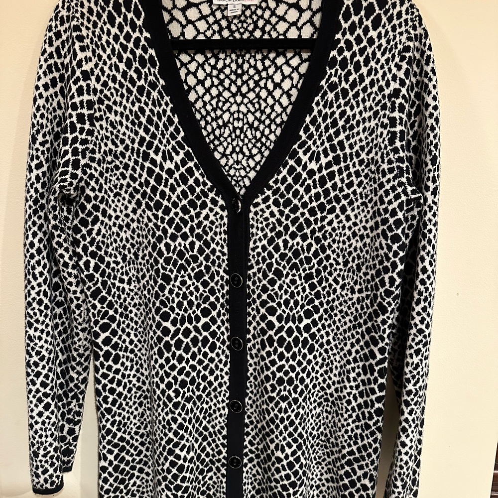 Isaac Mizrahi Live Long Sweater Cardigan Womens S Super Soft!!